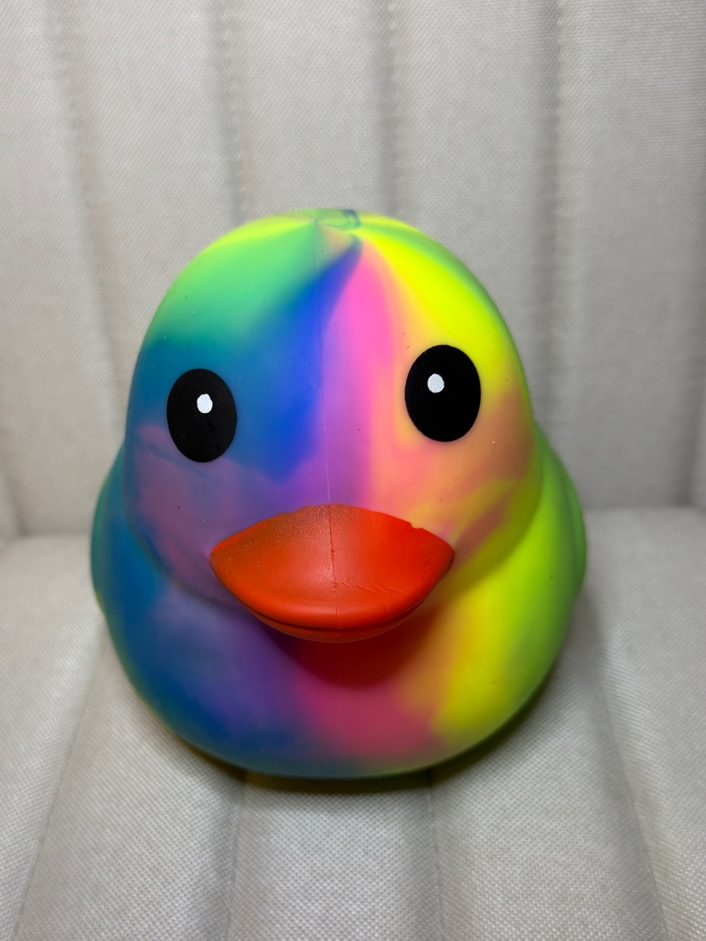 Squeeezy Rainbow Duck Squishy